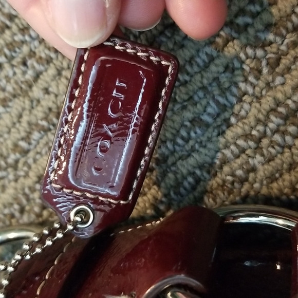 Coach Burgundy Purse - Picture 14 of 16